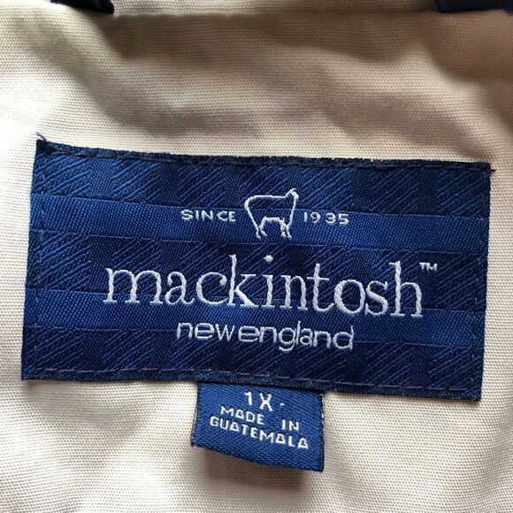 Macintosh New England Jacket Navy blue XL - Picture 3 of 9